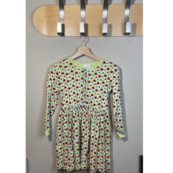 Hanna Andersson 8 Girls Polka Dot Dress - Picture 1 of 5